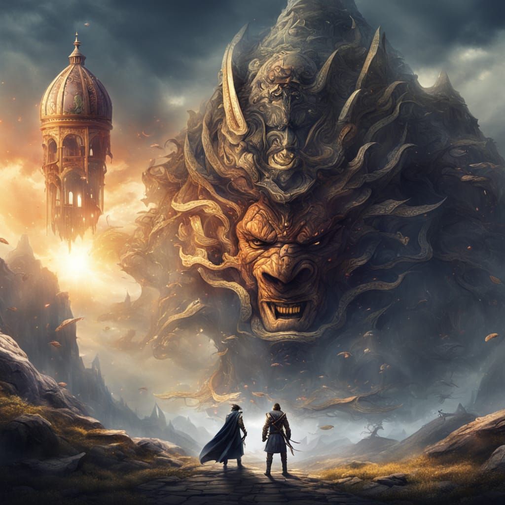 Fantasy Emotional Epic Landscape