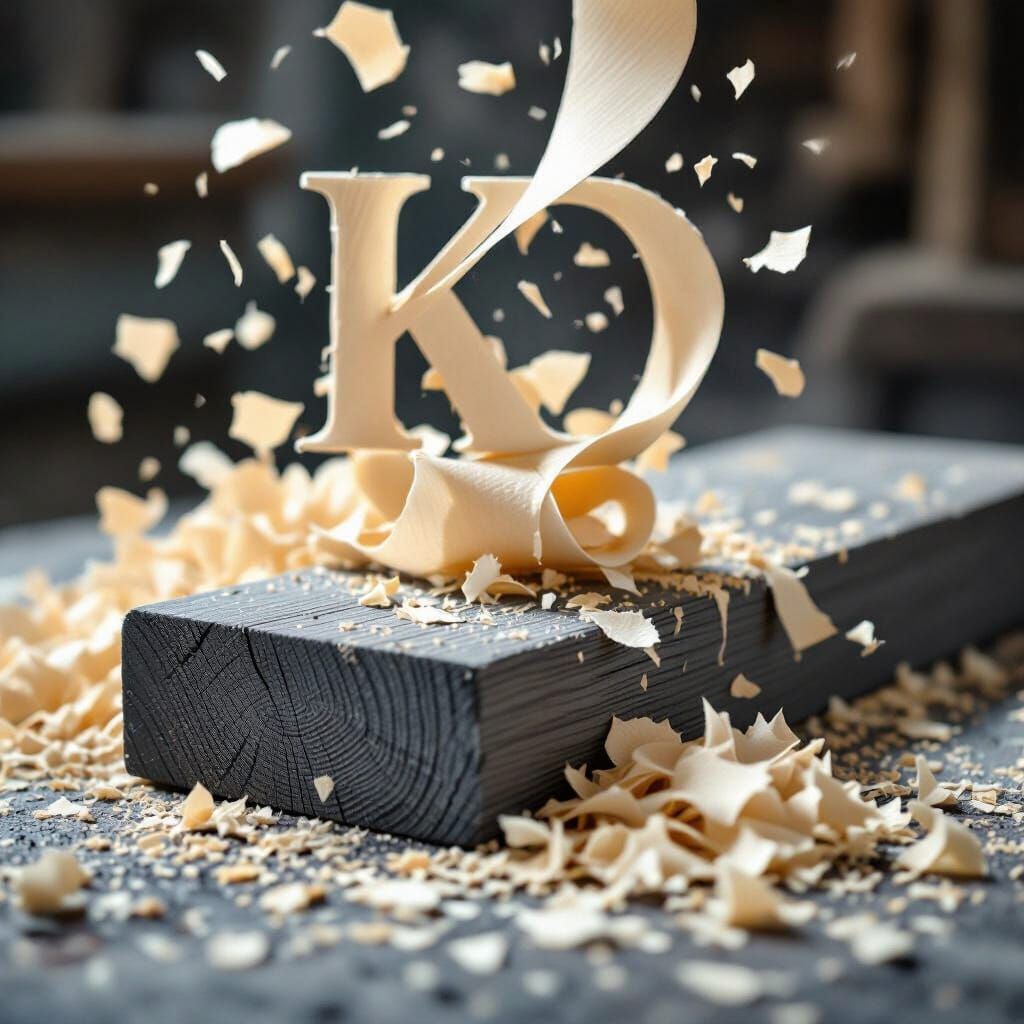 Ash Wood Milling Process in Moody Fine Art Photography