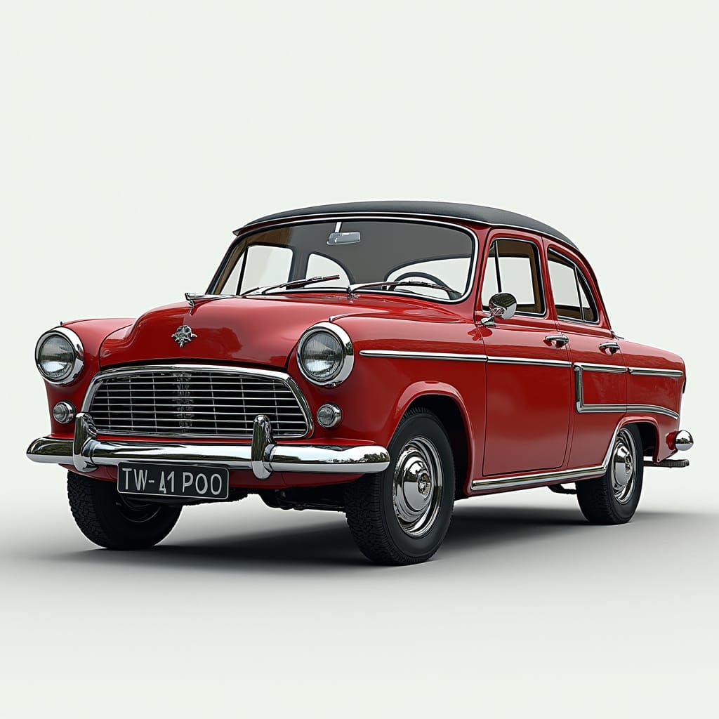 AI Generated Automotive Art