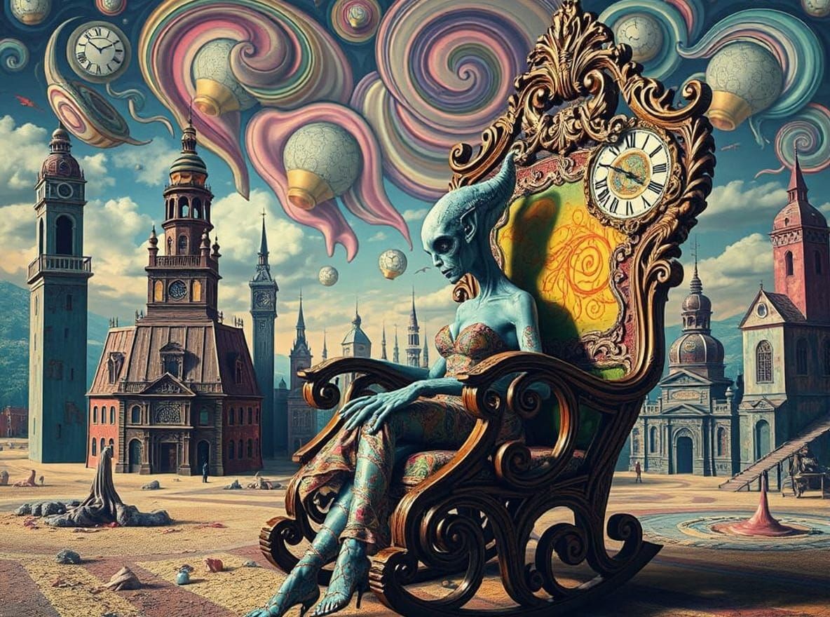 The Rocking Chair Throne