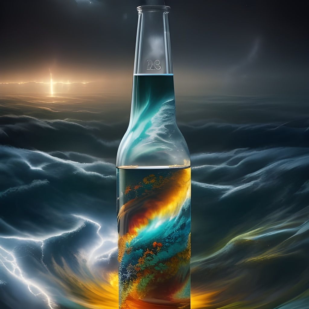 A Storm contained within A Bottle