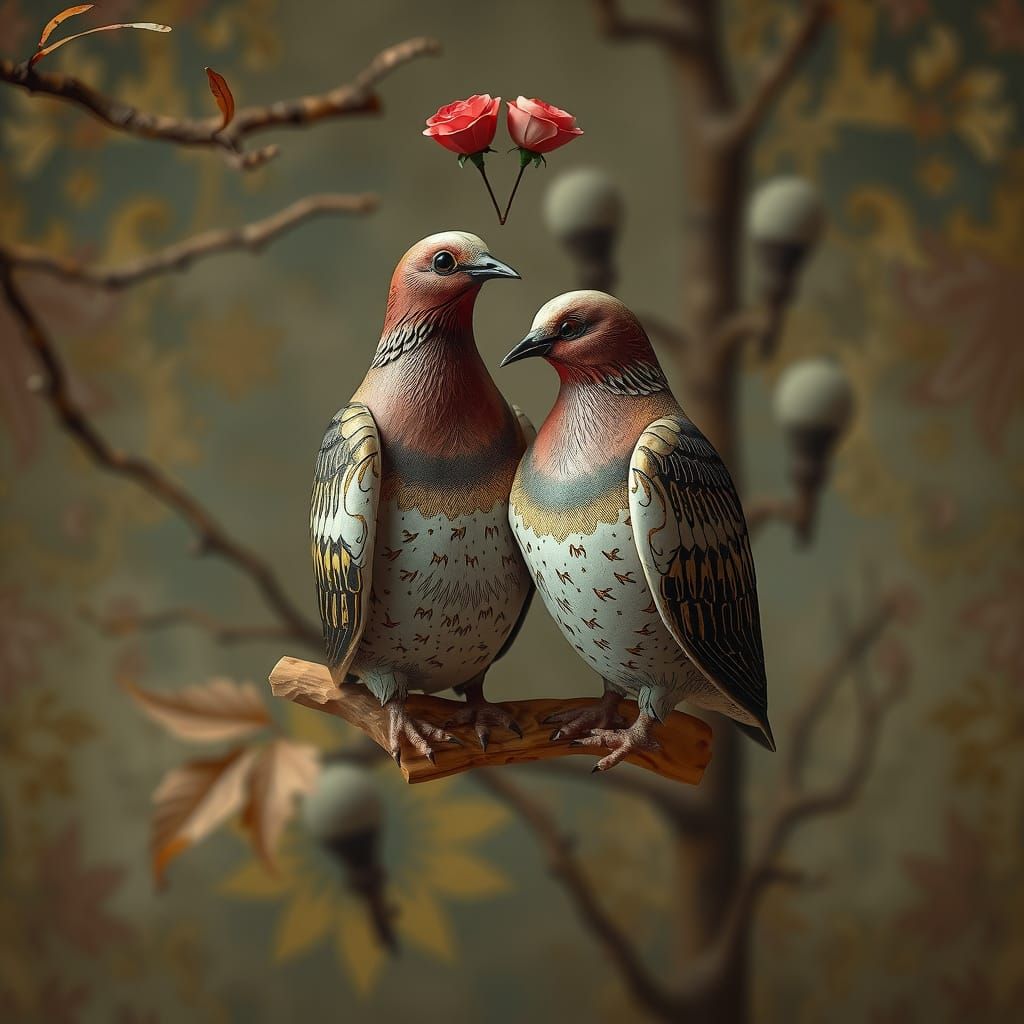 Love in Fragile Unity, in Kintsugi Style