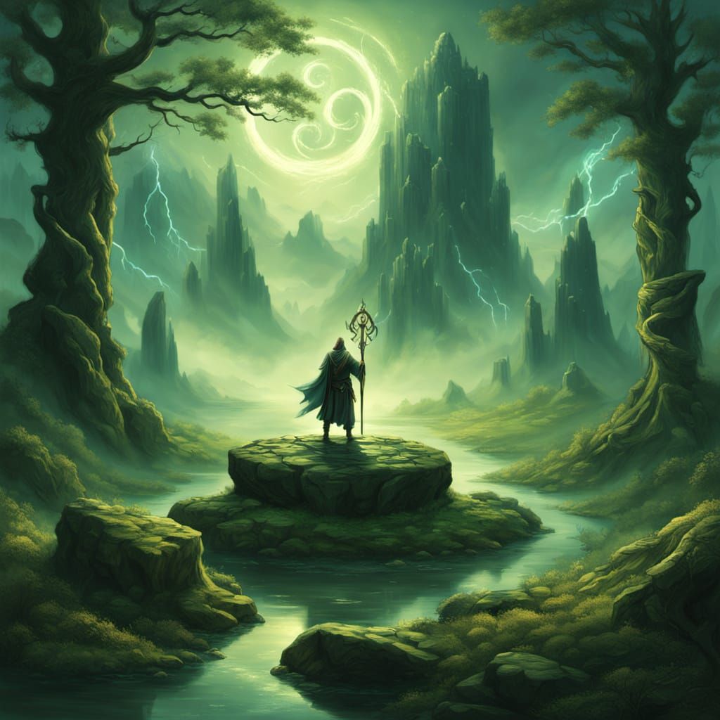 Celtic Bard Conjures Spirit Animals with Rune Flute