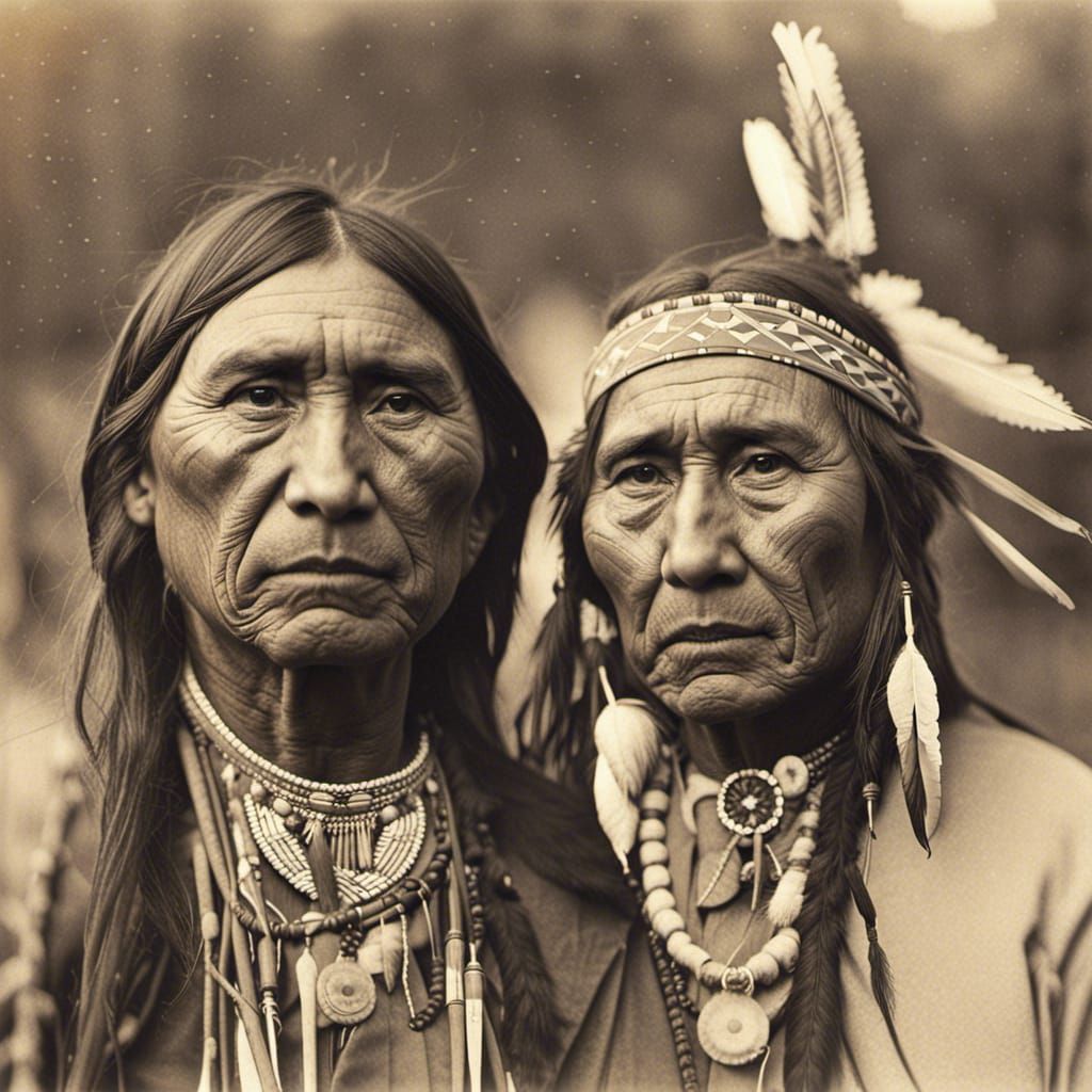 Proud Native American Portrait