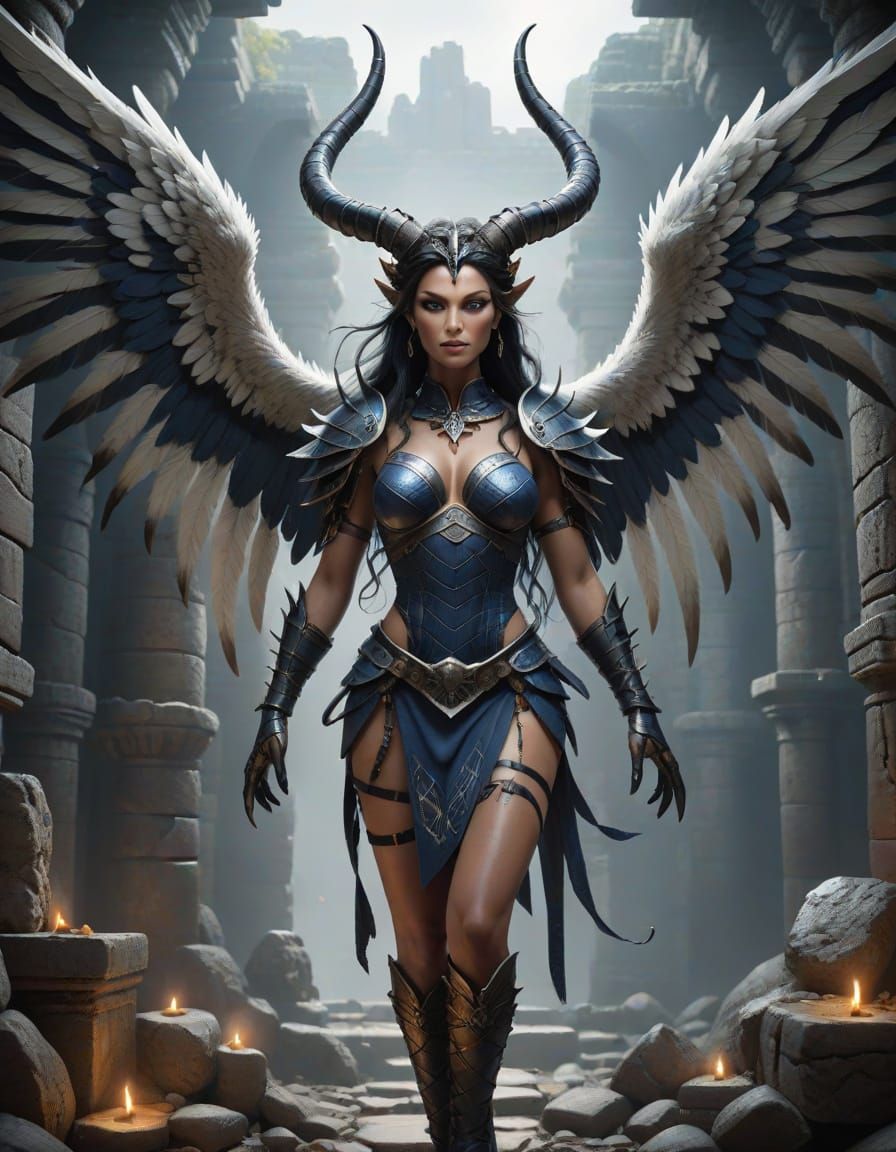 Epic Fantasy Dragon Maiden