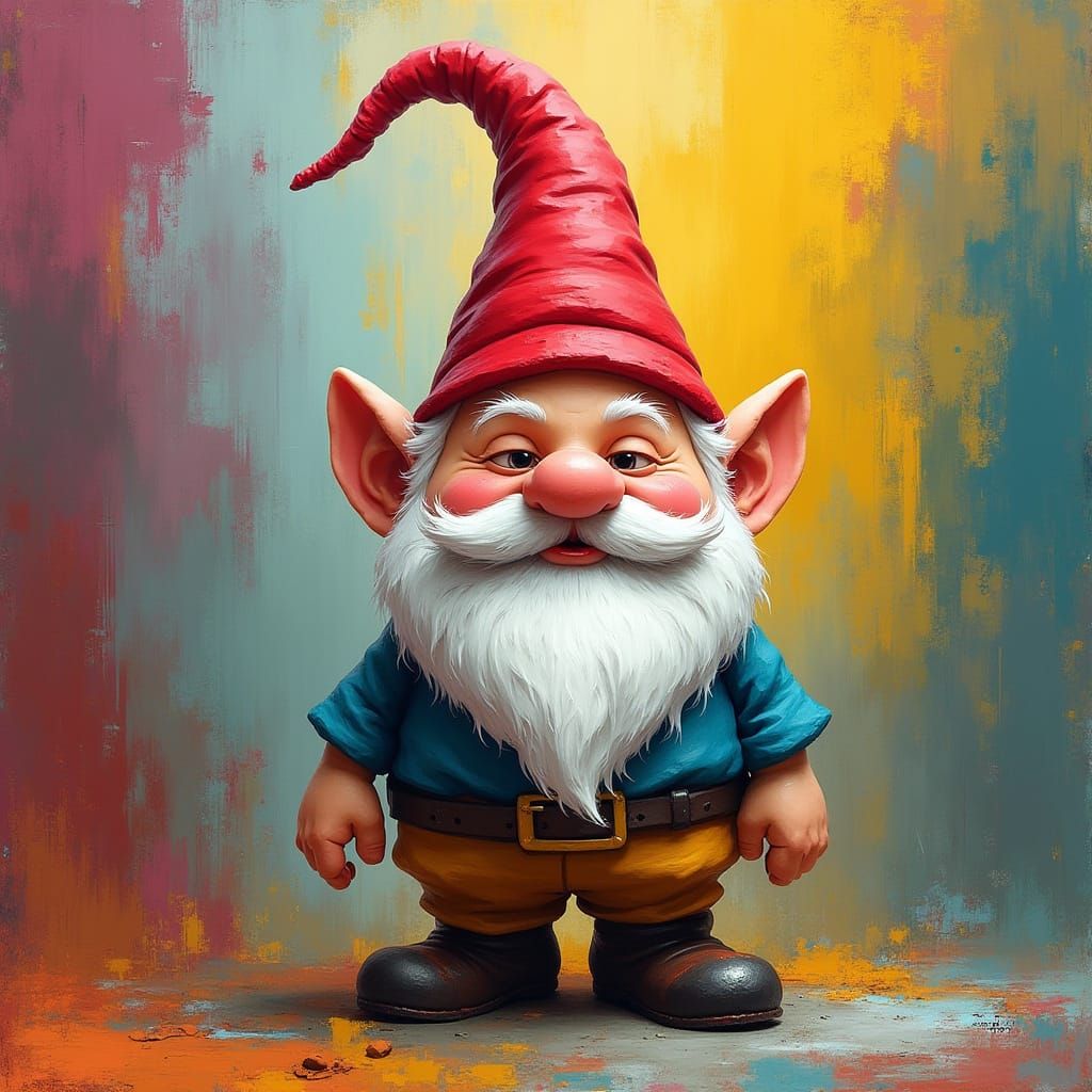 a Pixar gnome