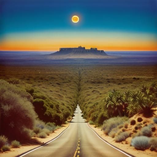 Surreal Landscapes: Hollywood in Desert, Abbey Road in Ocean