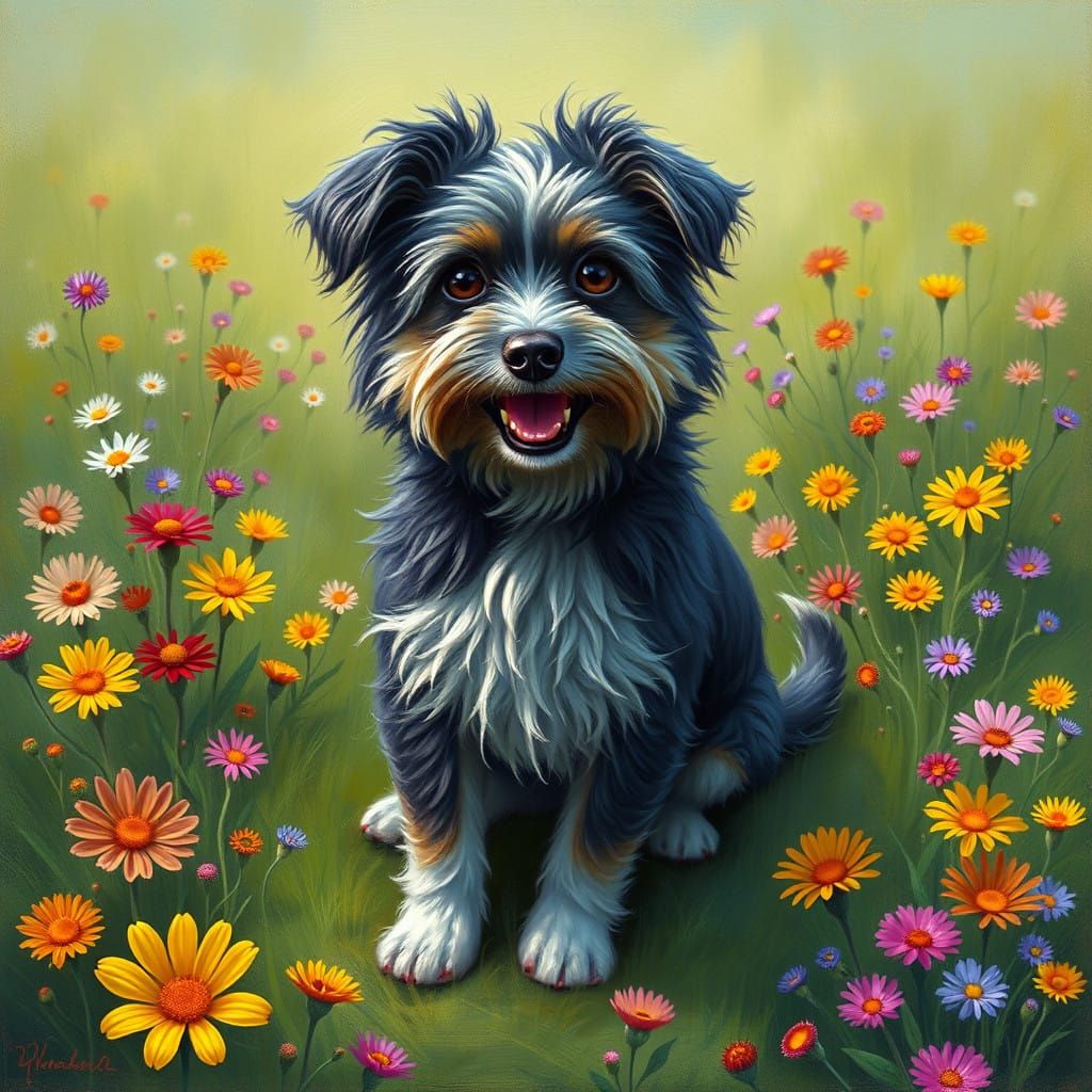 Canine with Whimsical Three Legs Embarks on Meandering Adven...