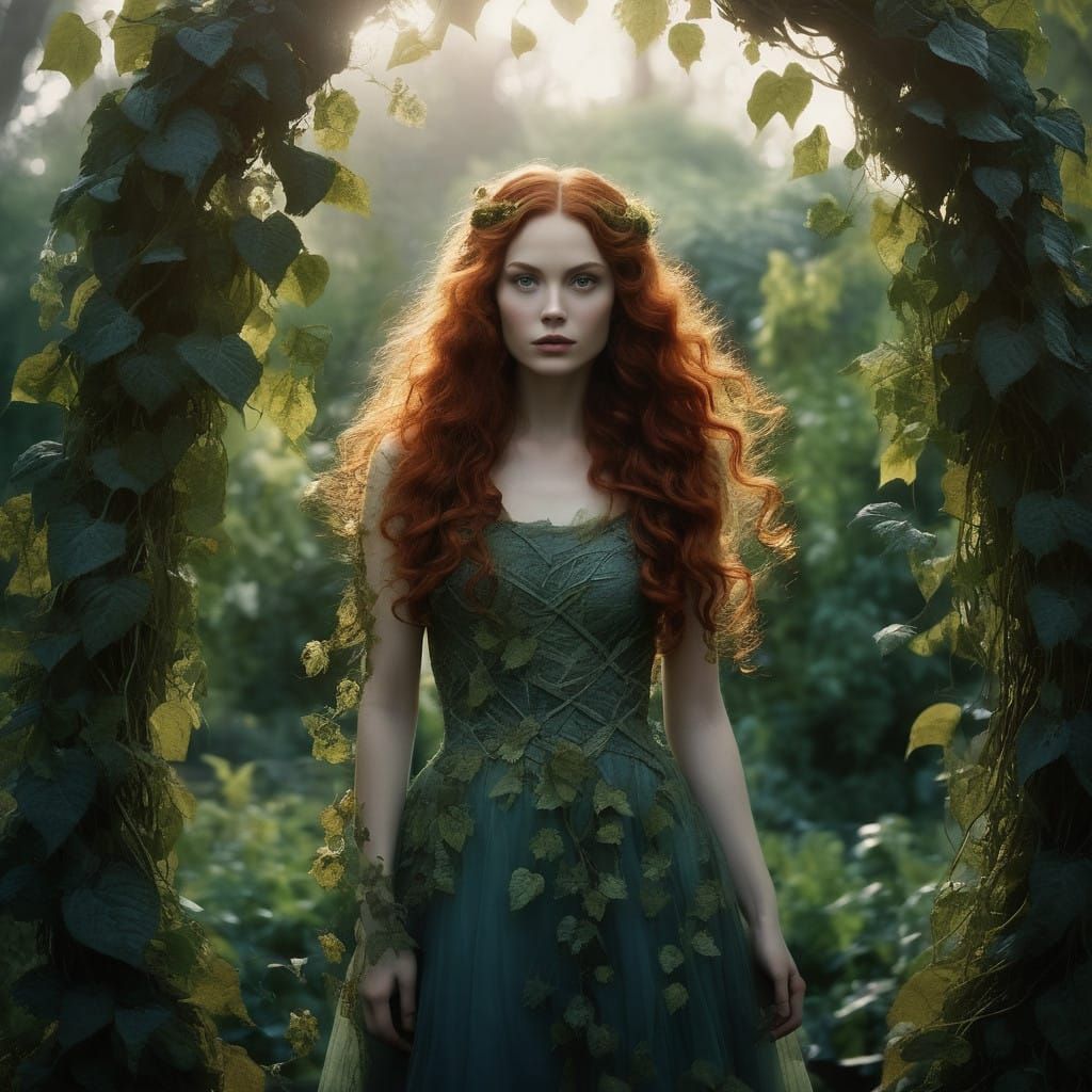 Poison Ivy in Mystical Overgrown Garden