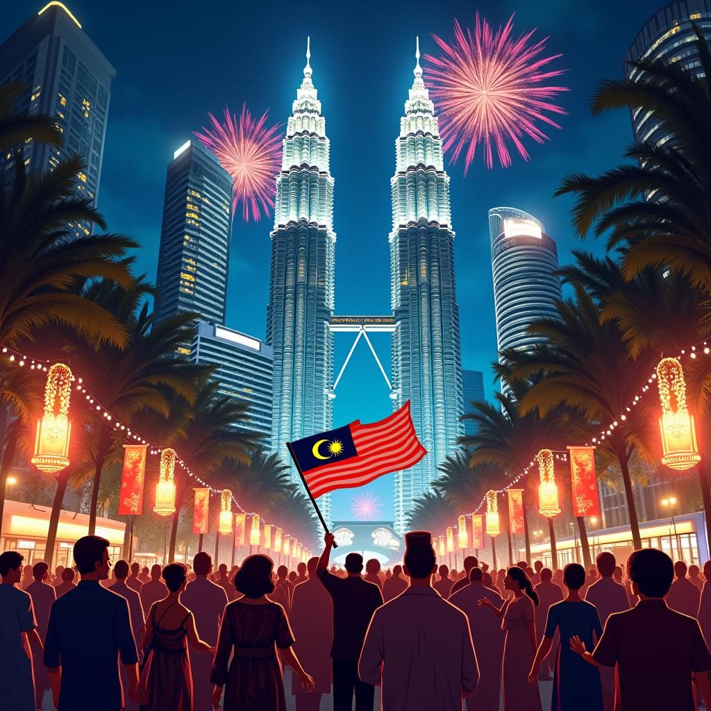 Hari Malaysia Celebration in Kuala Lumpur