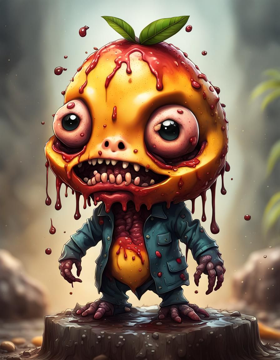 Chibi mango zombie