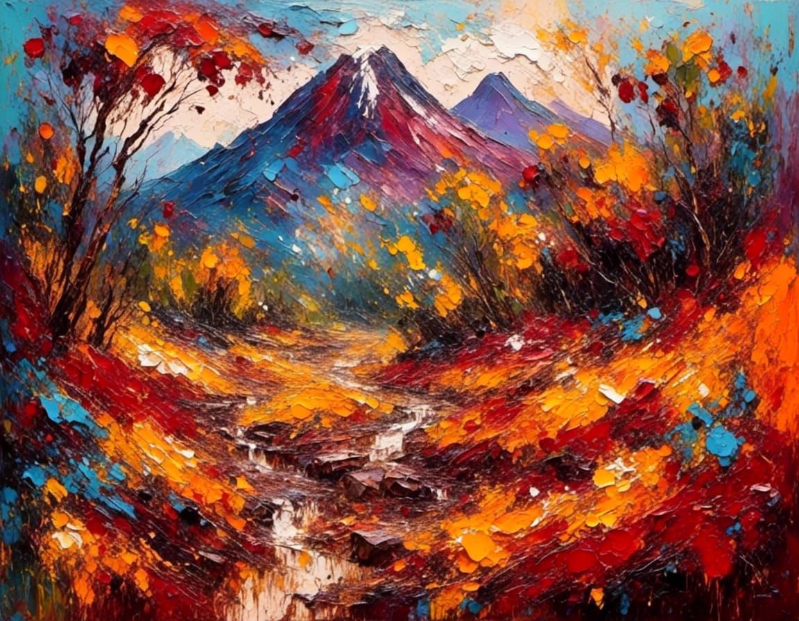 Impasto volcano