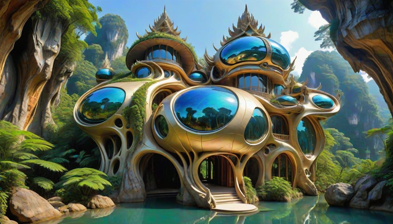 Extravagant lagoon house in Ao Phang Nga