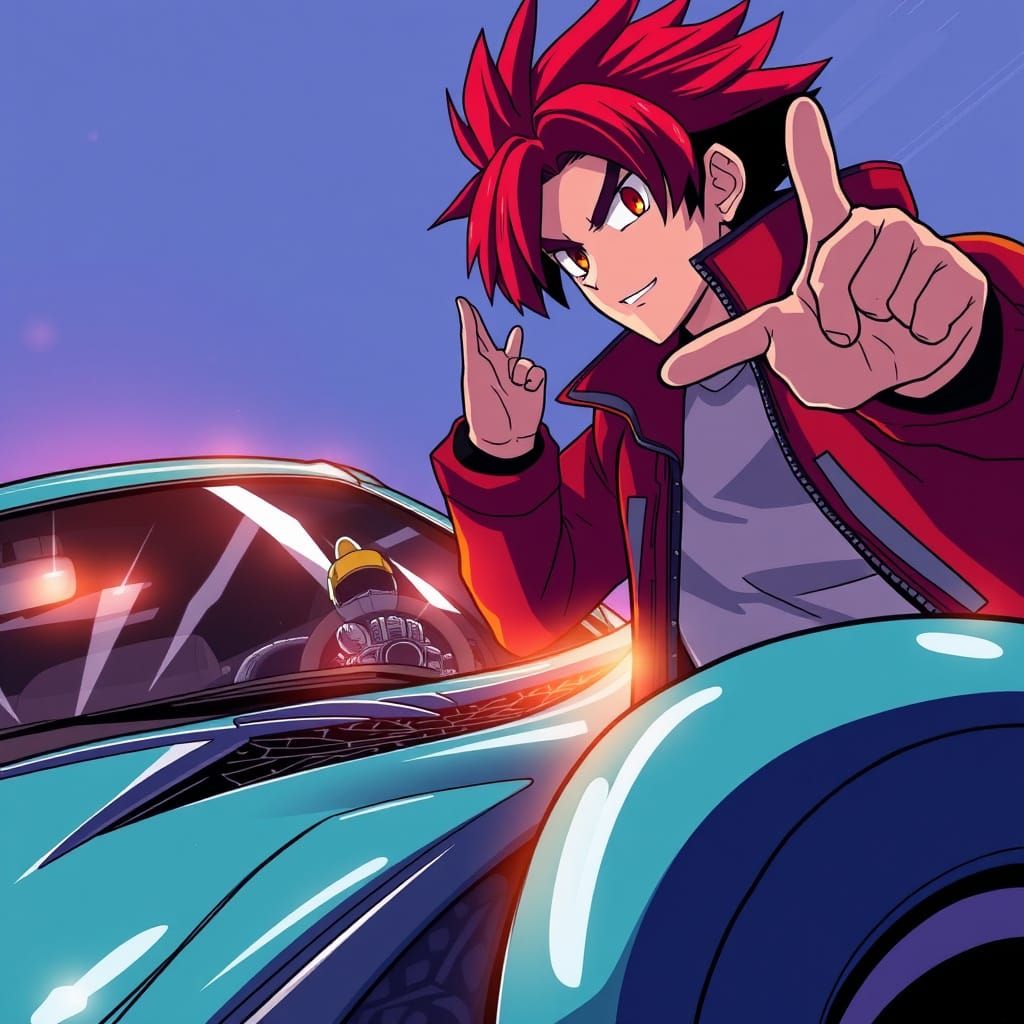 Roberto Confronts Kai in High-Stakes Racing Showdown, Anime ...