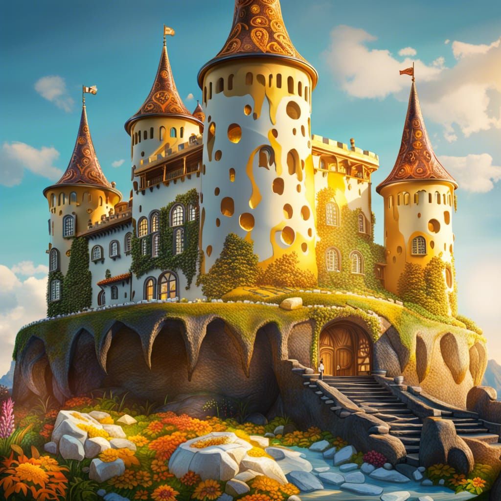 Cheese Castle: Hyperrealistic Food Art