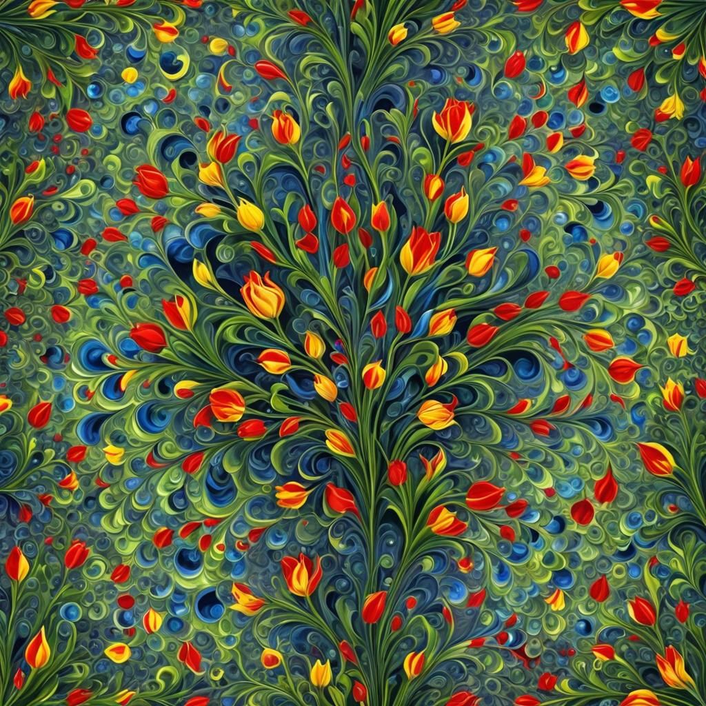 Wallpaper Tulips 1