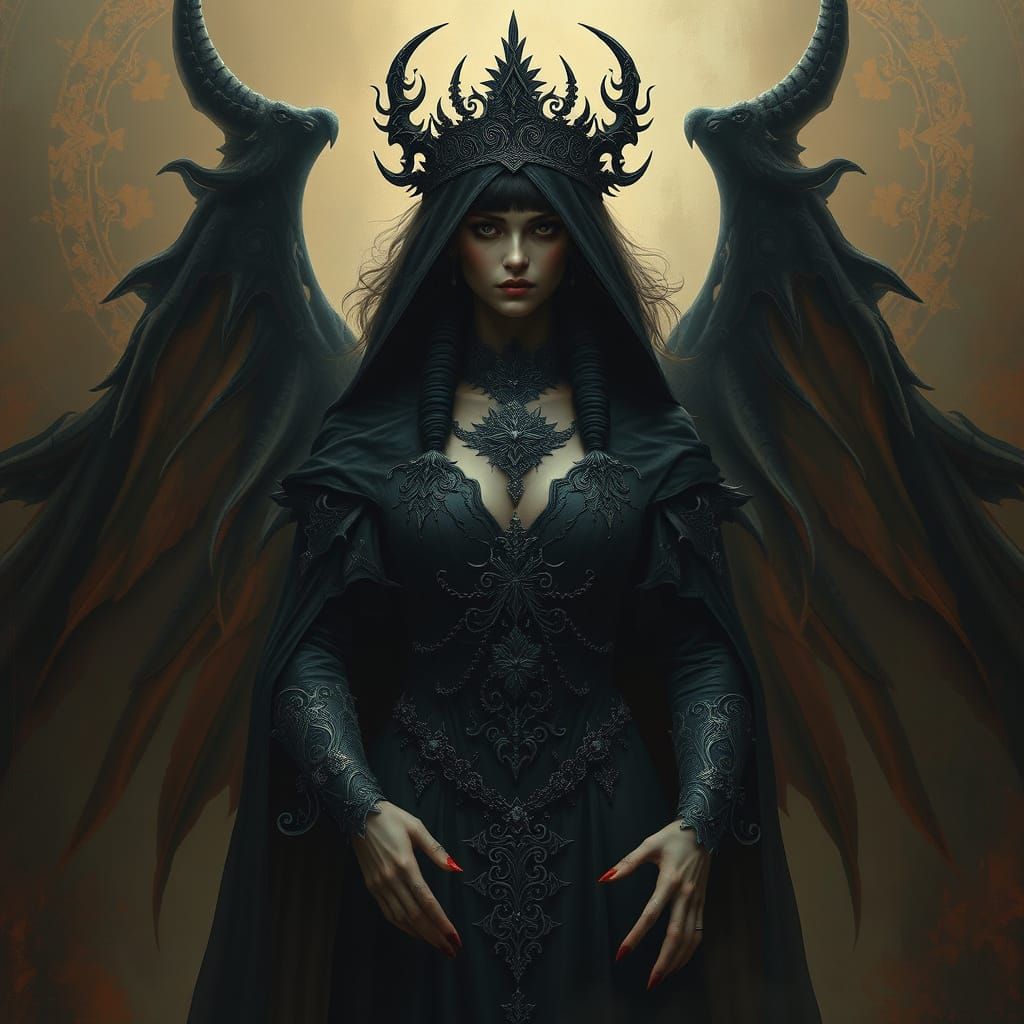 Herodias: A Fantasy Realism Portrait