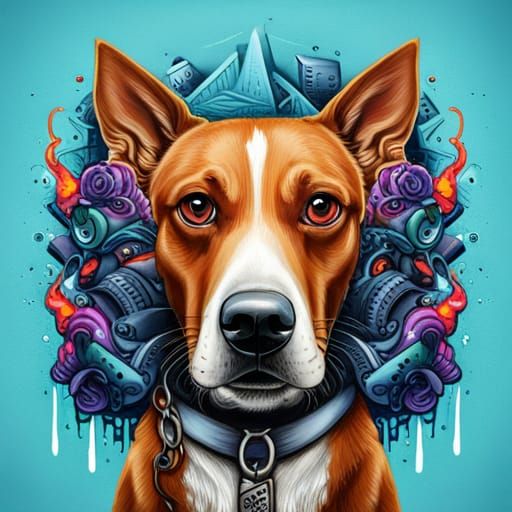 Dogs in the Air Force: Graffiti Art