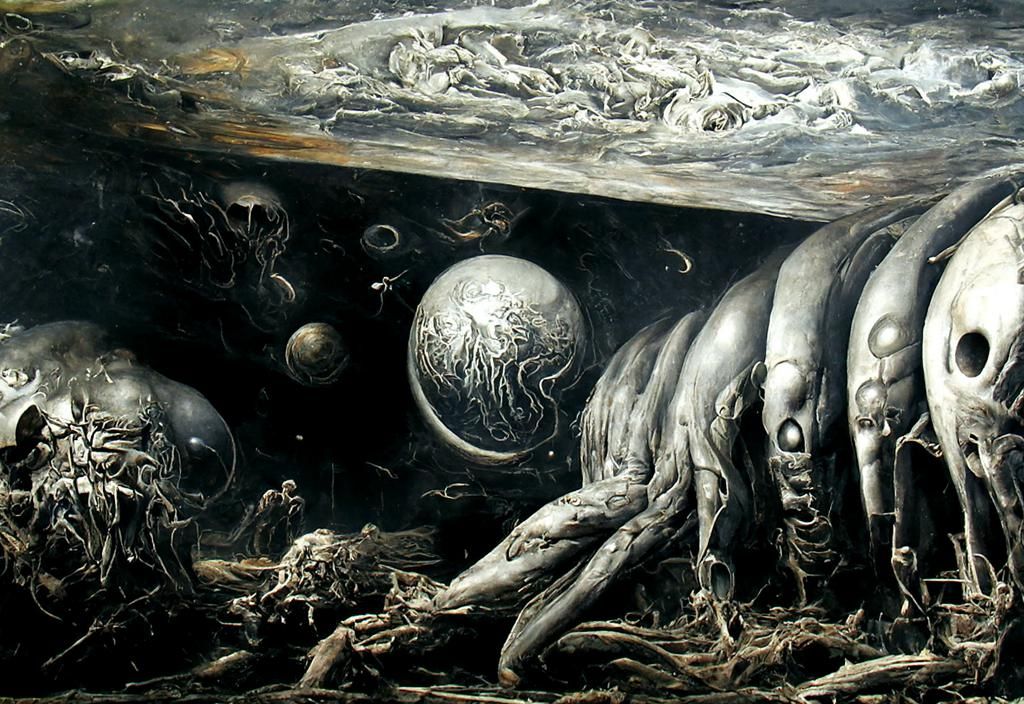 Broken God Emerges from Void in Apocalyptic Horror