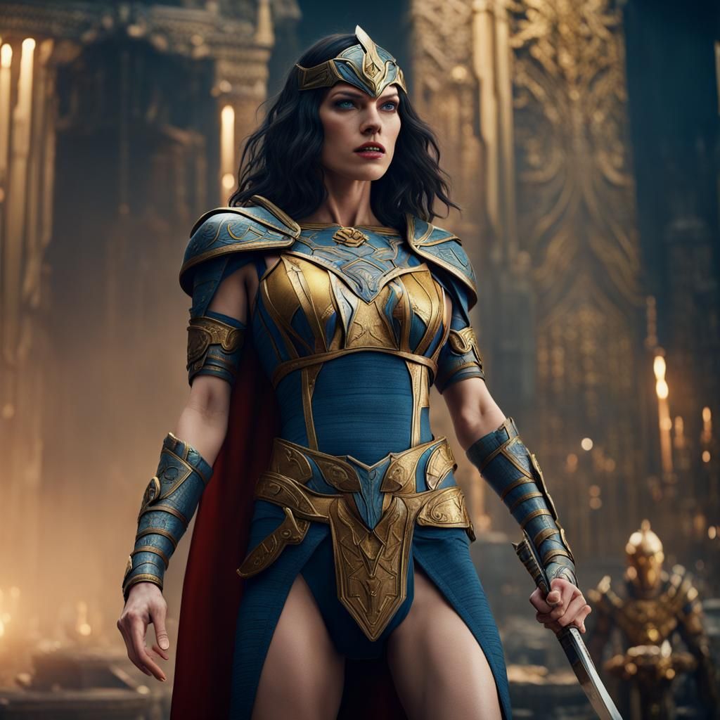 Milla Jovovich as Big Barda