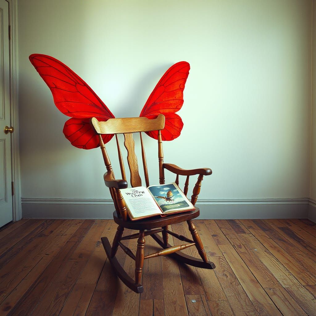 The Wishing Chair with Butterfly Wings