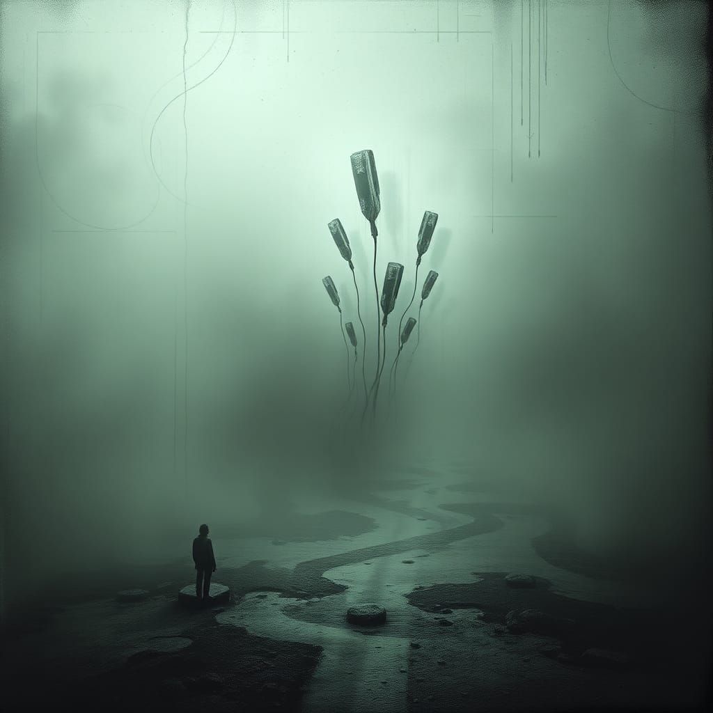 Surreal Dreamlike Atmosphere as Digital Painting