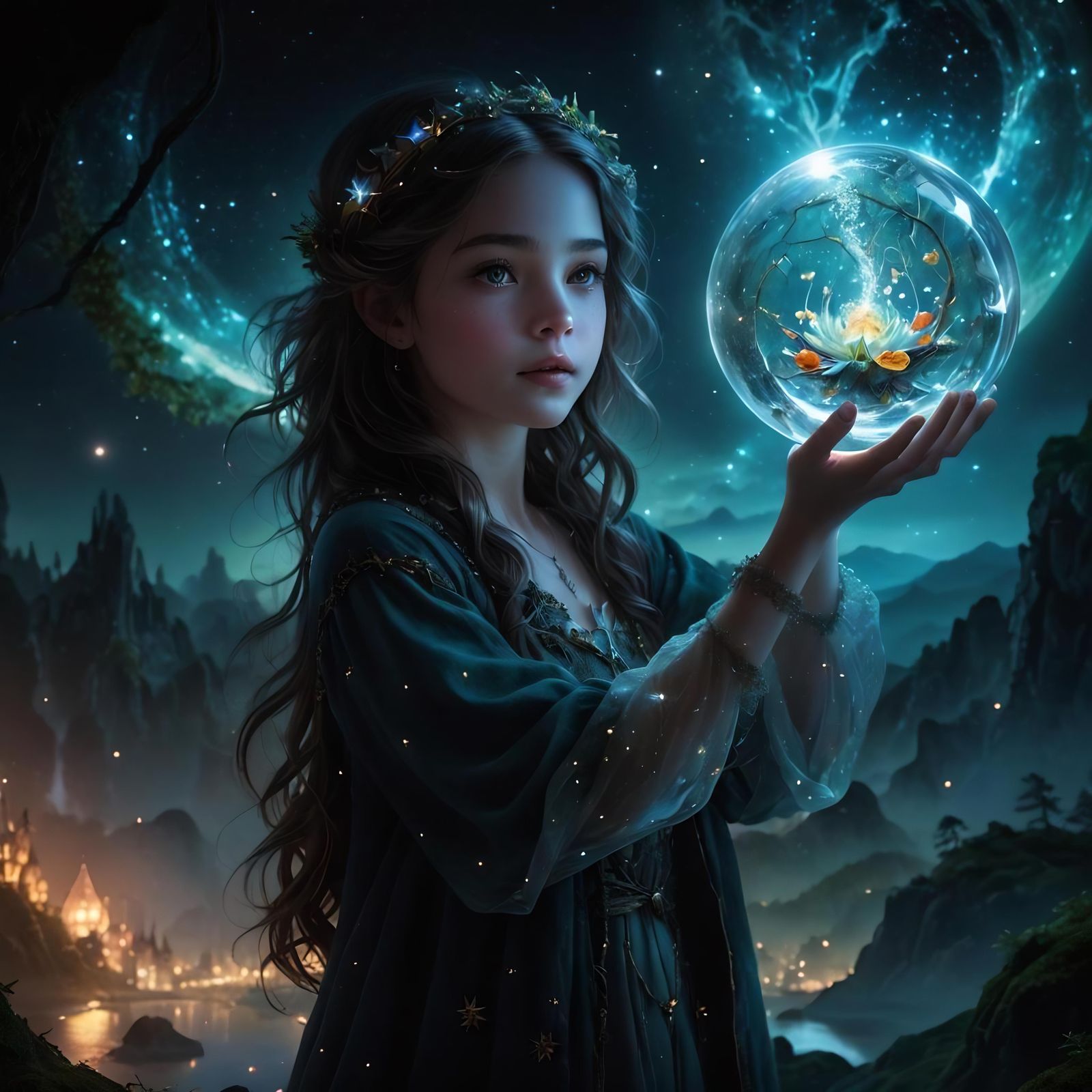 The mysterious orb ...