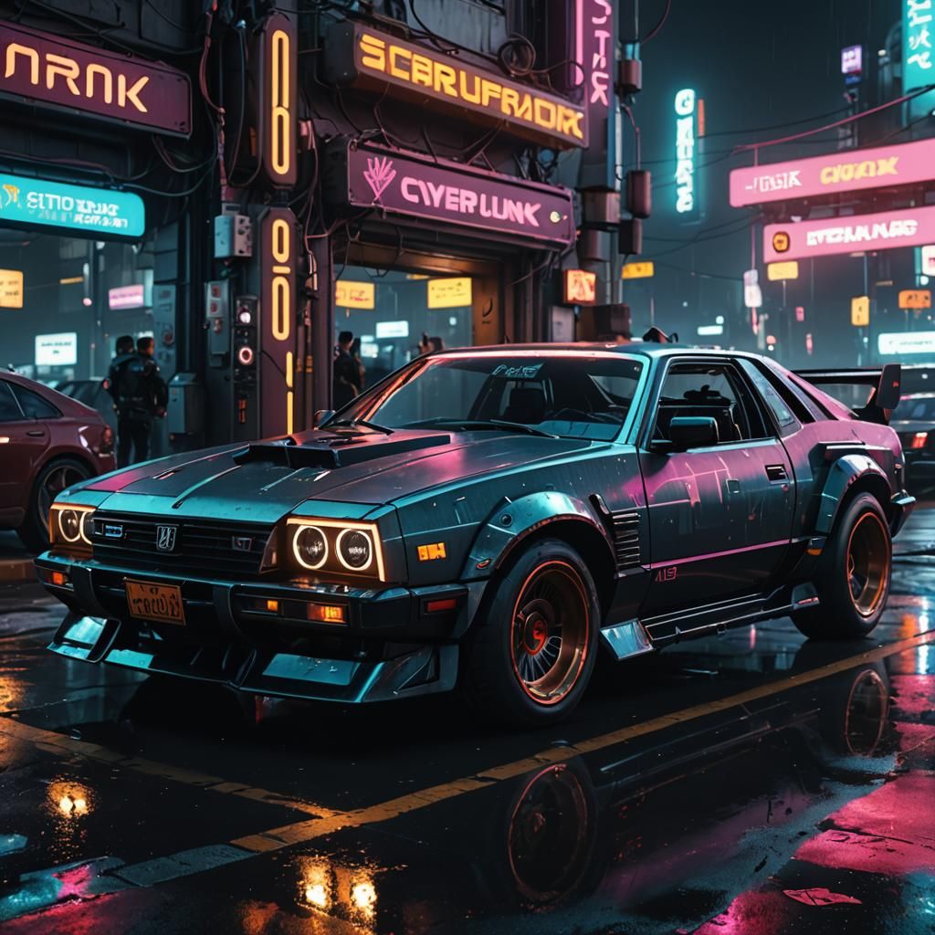 Cyberpunk car  !!!! Yooooooh !
