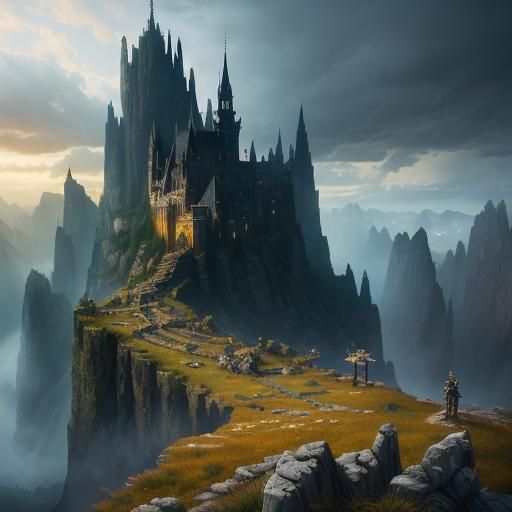 Cinematic Fantasy Landscape with Breathtaking Views