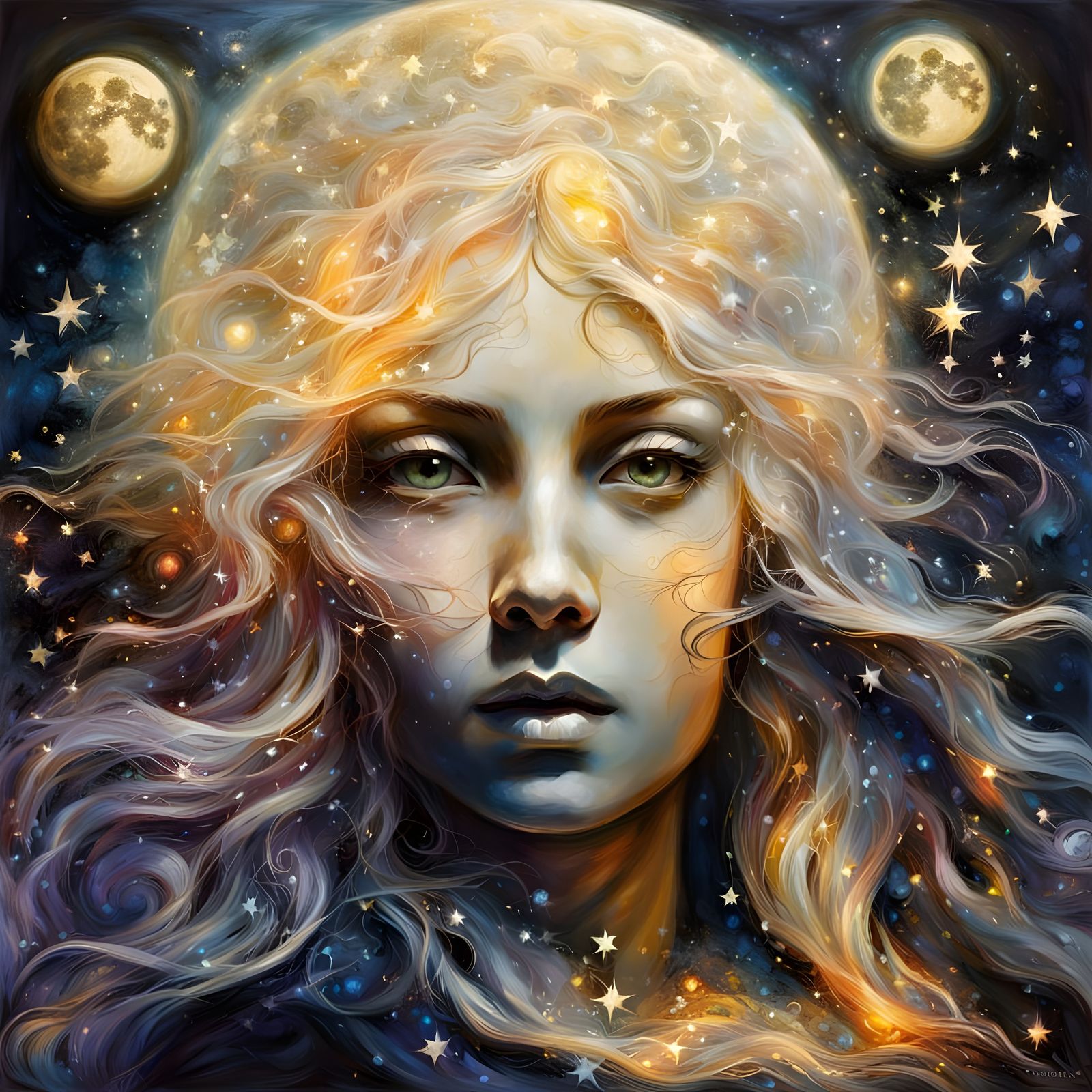 Ethereal Mistress of Moonlit Whispers