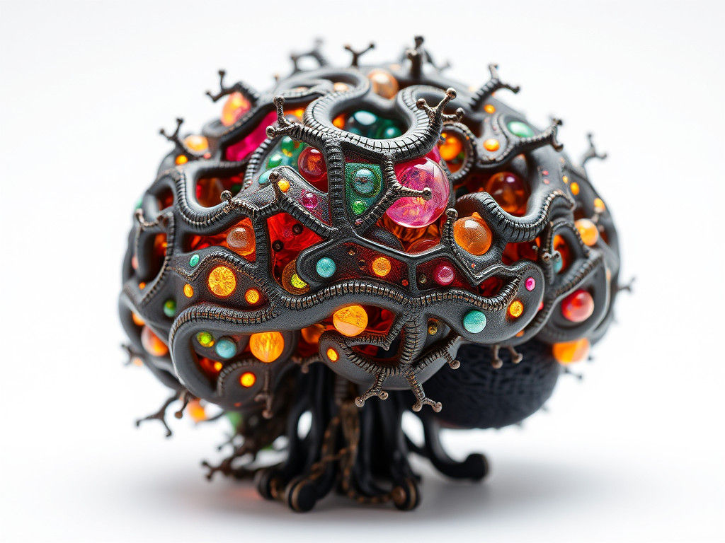 Futuristic Toy: SynthBrain Fractal Design