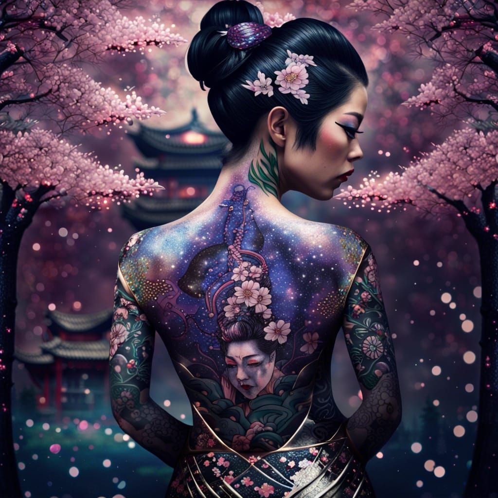 Geisha Tattoo Beauty#1ap, Masterplayer