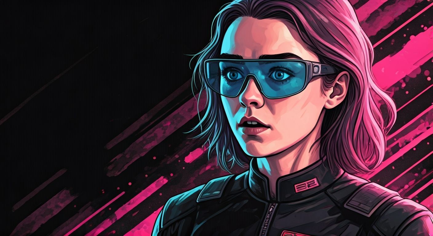 Maisie Williams as Ashildr Realizes Dire News