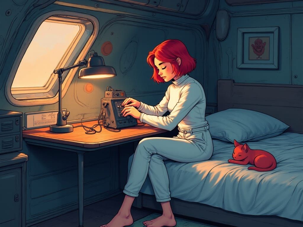 <lora:Adsumus:1.0>This image is a digital illustration of a ...