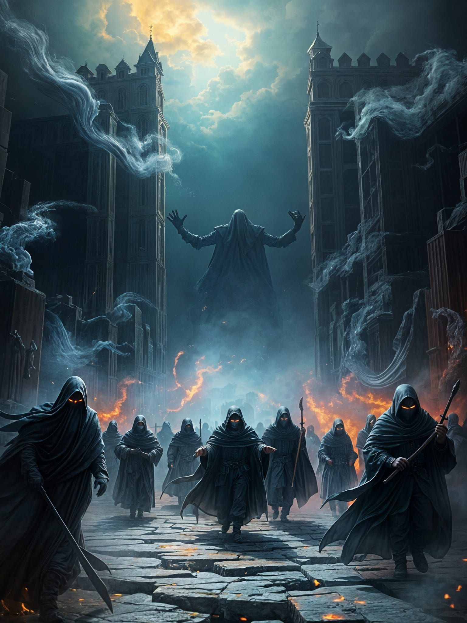 Spectral Phantoms Marching to a Shadowy Gateway