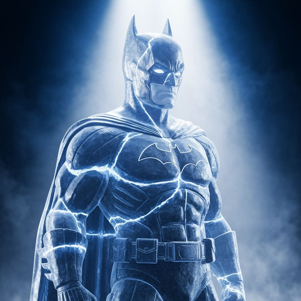 Magnificent Batman Ice Sculpture