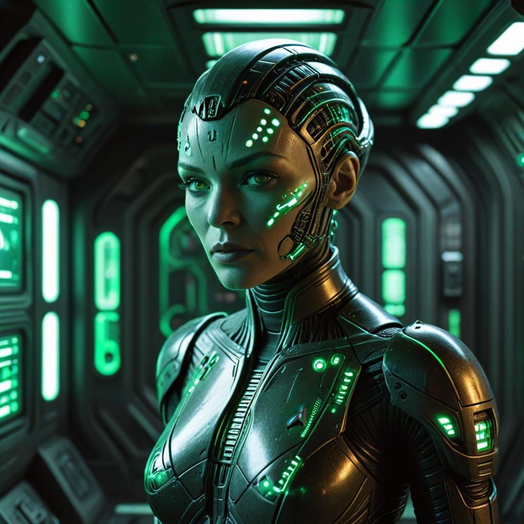 Star Trek: The Borg Queen's Spaceship