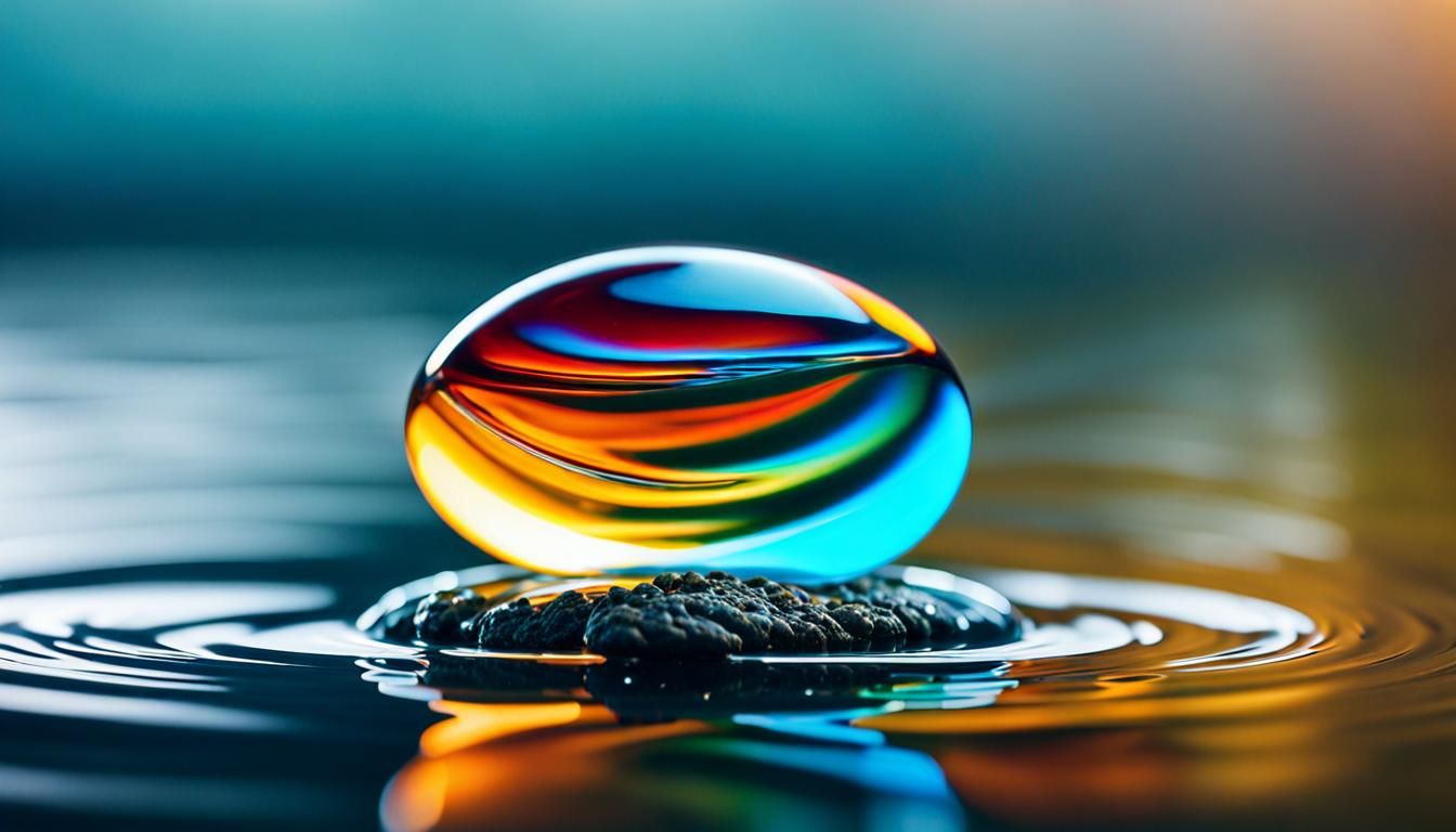 Calm Water Ripples in Da Vinci-Inspired Slow Motion