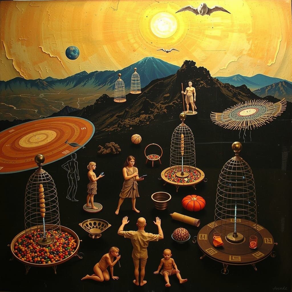 AI Generated Image of Scientific Disciplines