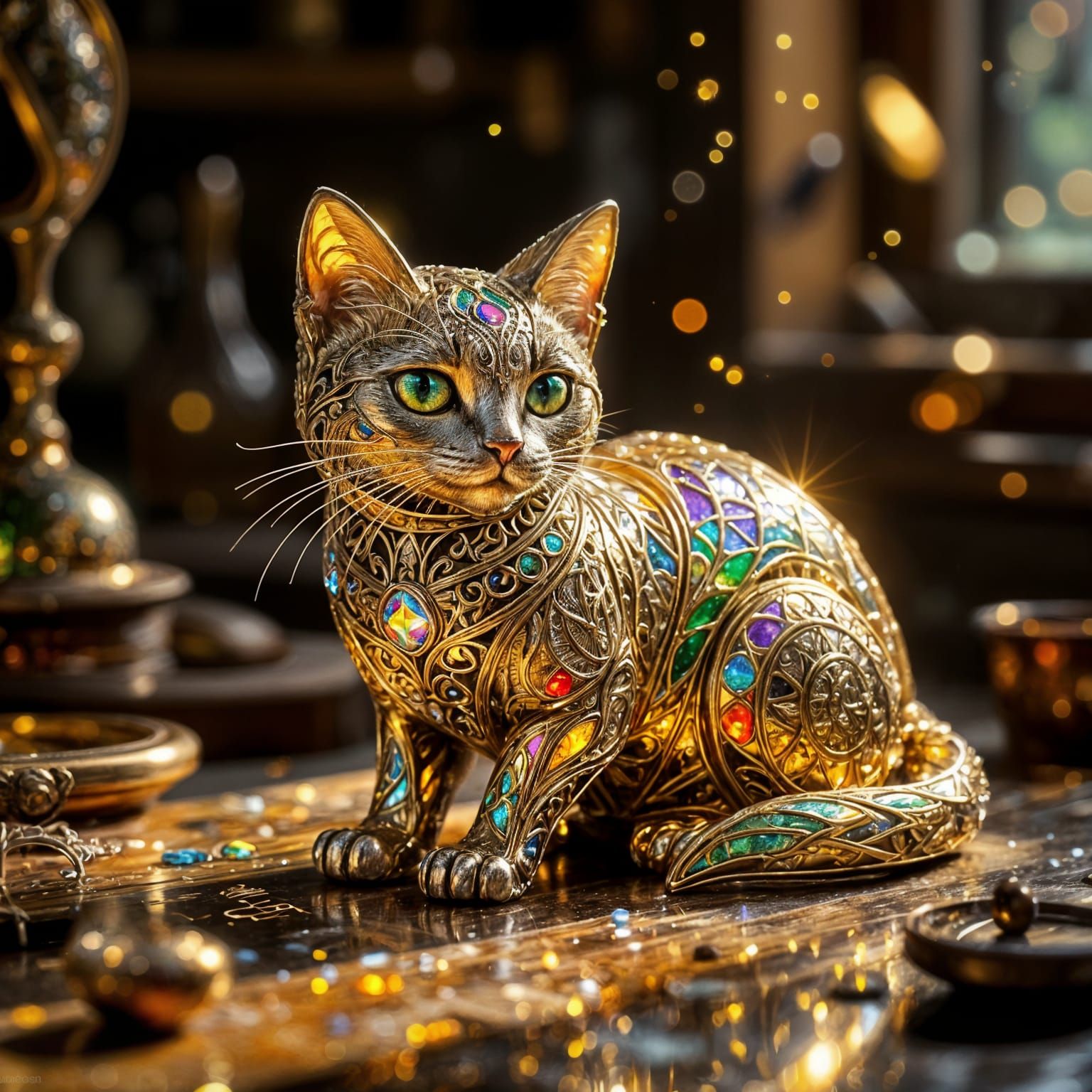Intricate Cat