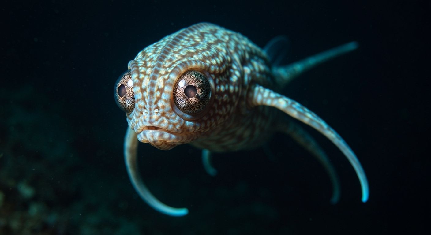 Underwater Alien Species in National Geographic Style