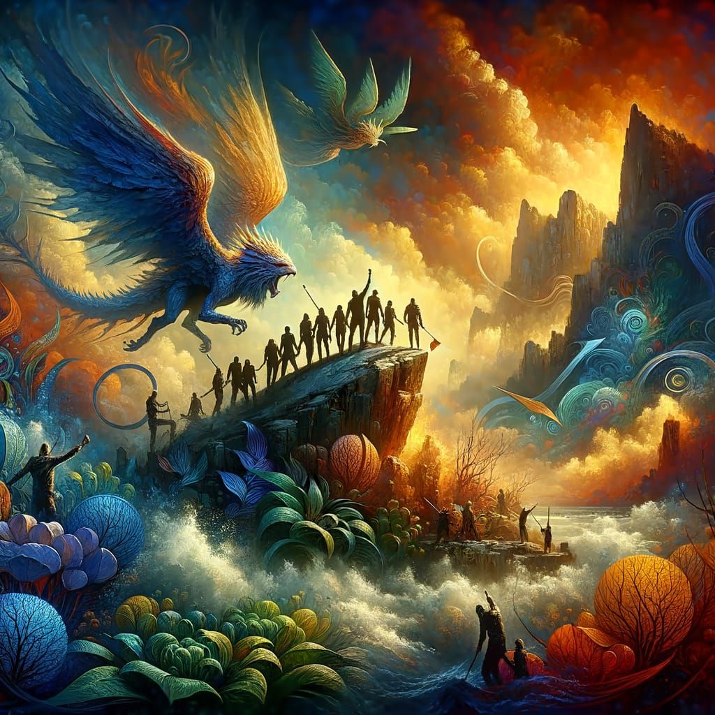 Thriving Team in Fantasy Realm