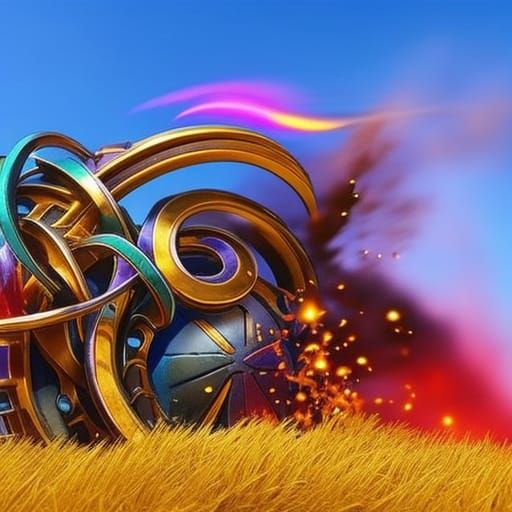 Hyperrealistic Fart Symbol in Detailed Concept Art