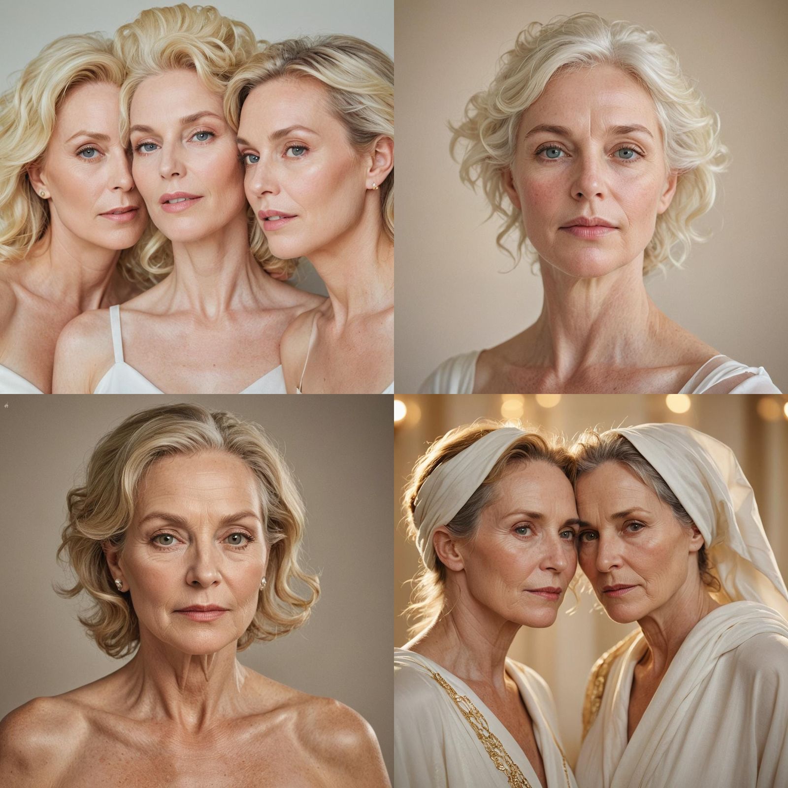 Venus-Inspired Portrait: Timeless Beauty in Studio Lighting