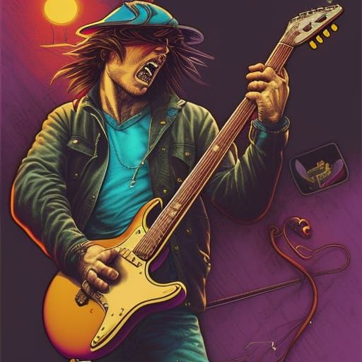 Bam Bam the Guitar hero