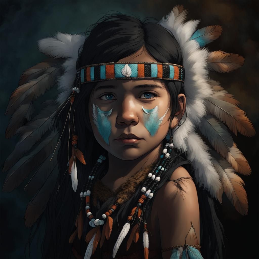 Native American child