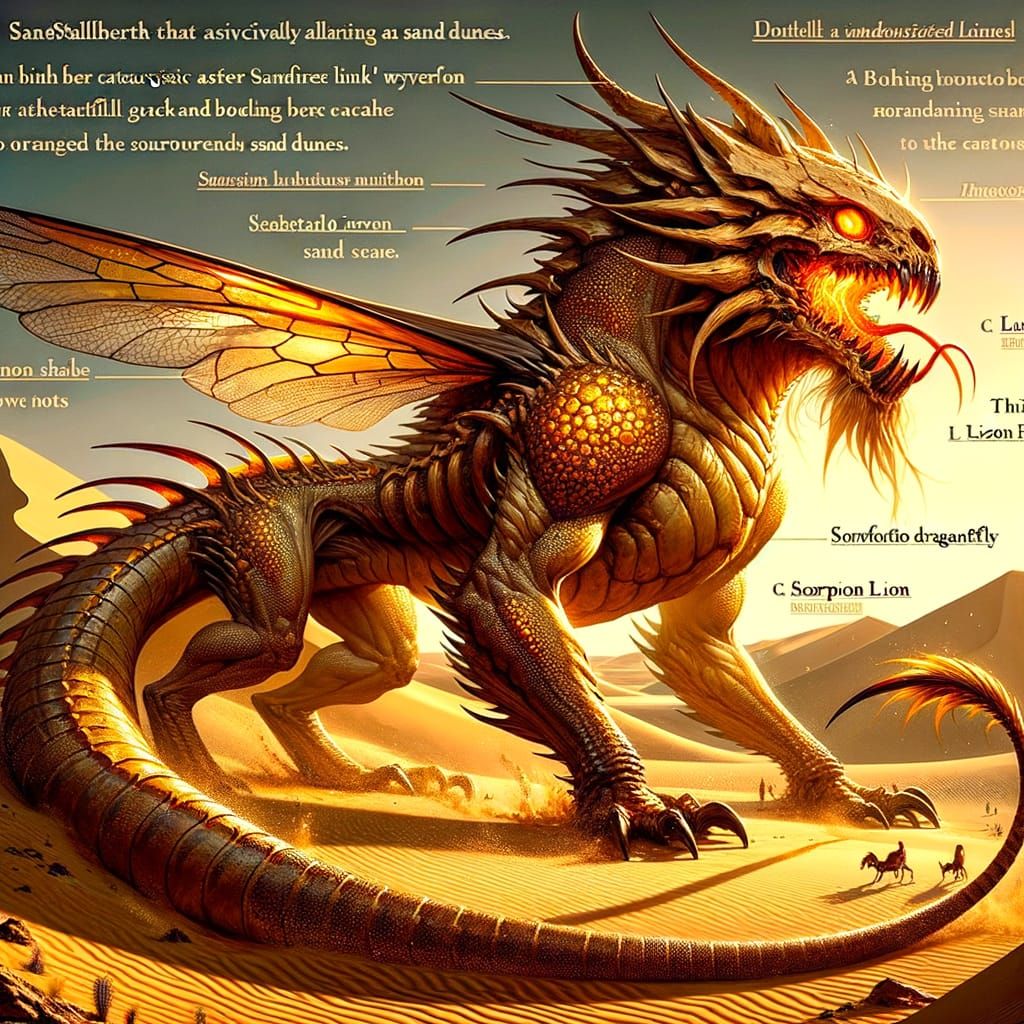 Imposing Sunfire Behemoth Rises from Desert Ruins