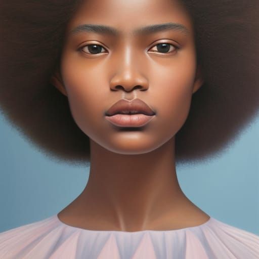 Young Afro Girl