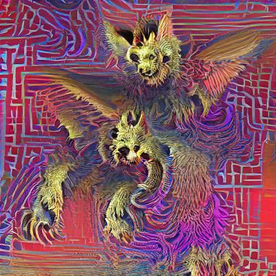 Intricate Fractal Design of Pazuzu