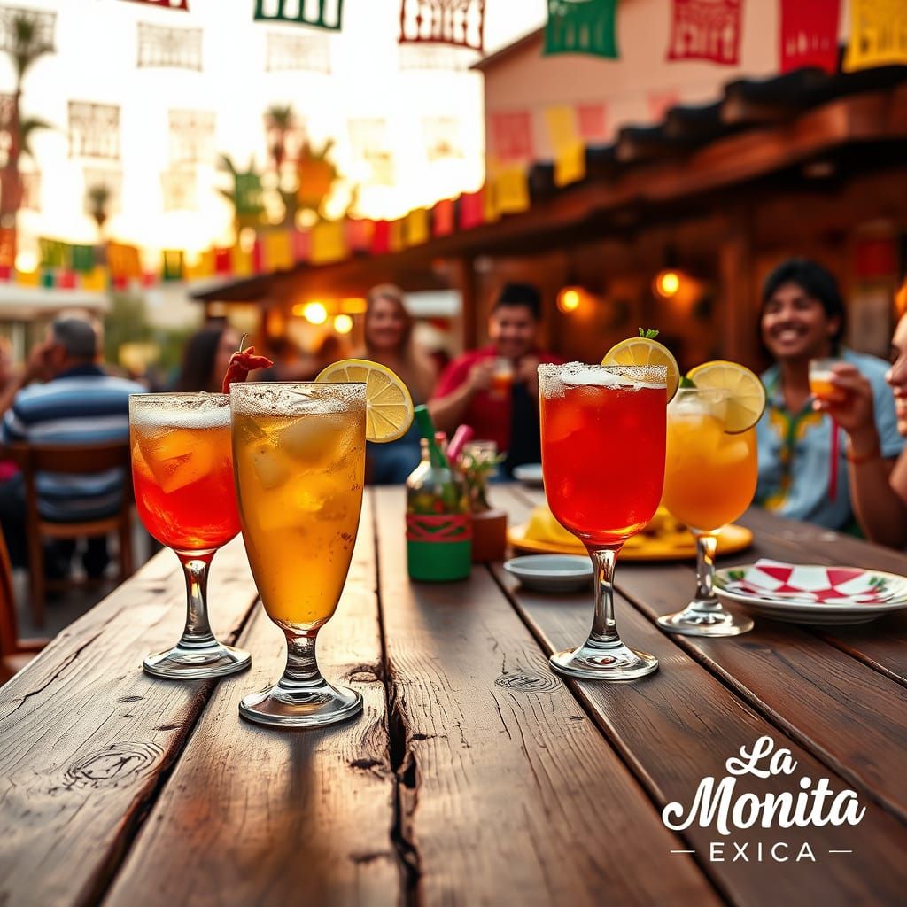 Mexican Fiesta at Golden Hour: Hyper-Realistic Food Photogra...